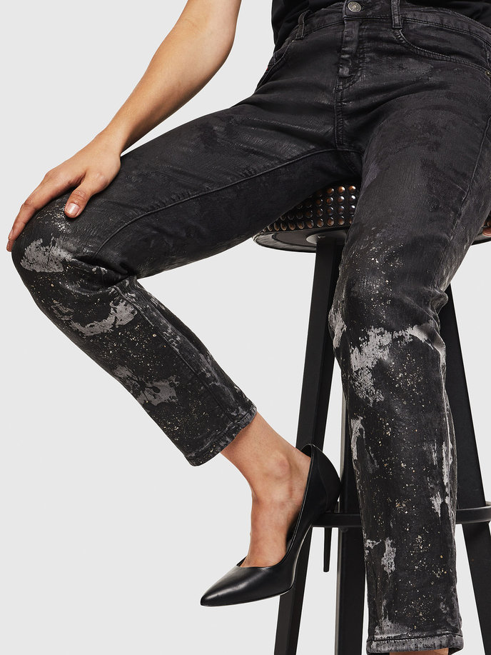 DOLLIESSP1NE Sweat jeans tmavošedé