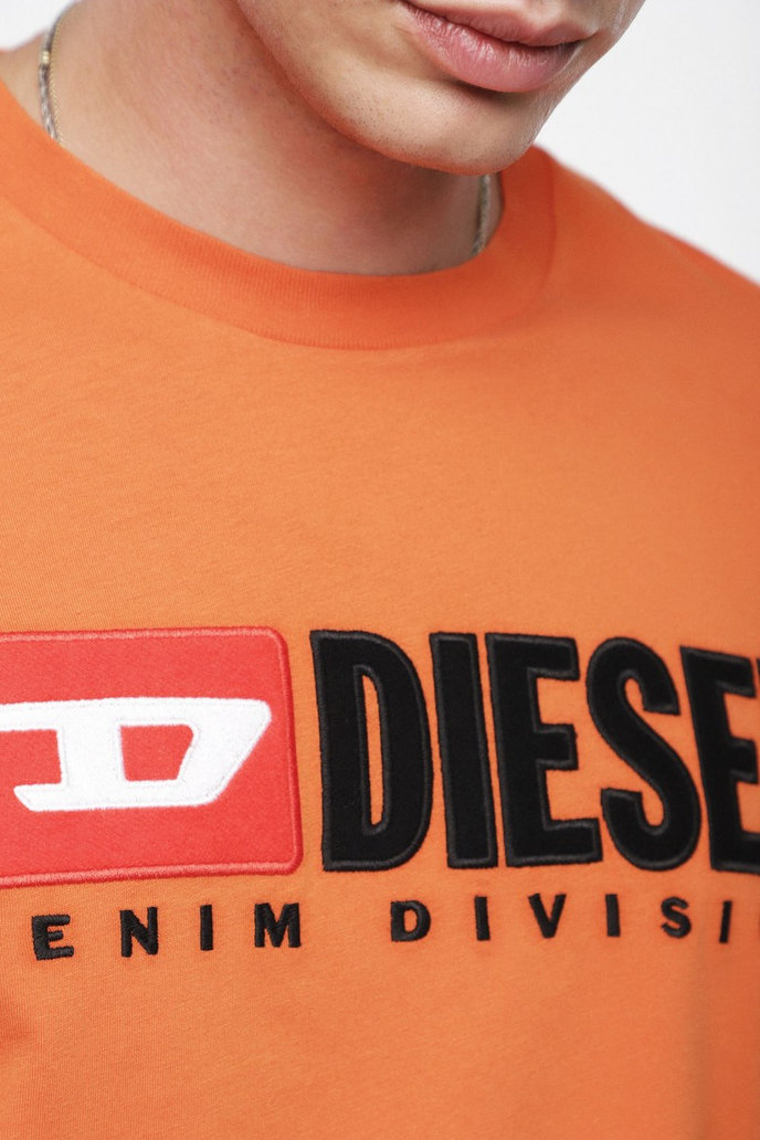 Diesel T JUSTLSDIVISION TSHIRT oranžové