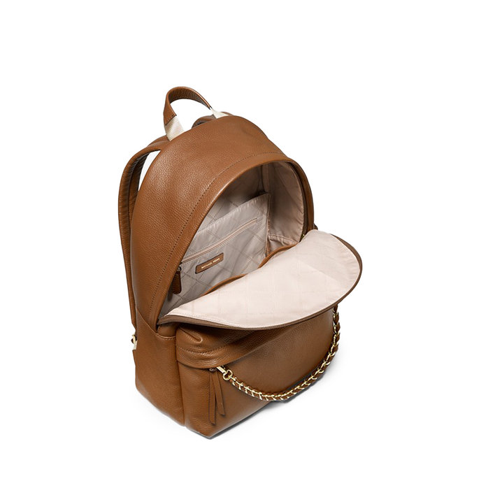 MICHAEL KORS SLATER MD BACKPACK hnedý