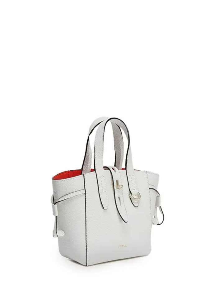 FURLA NET MINI TOTE biela