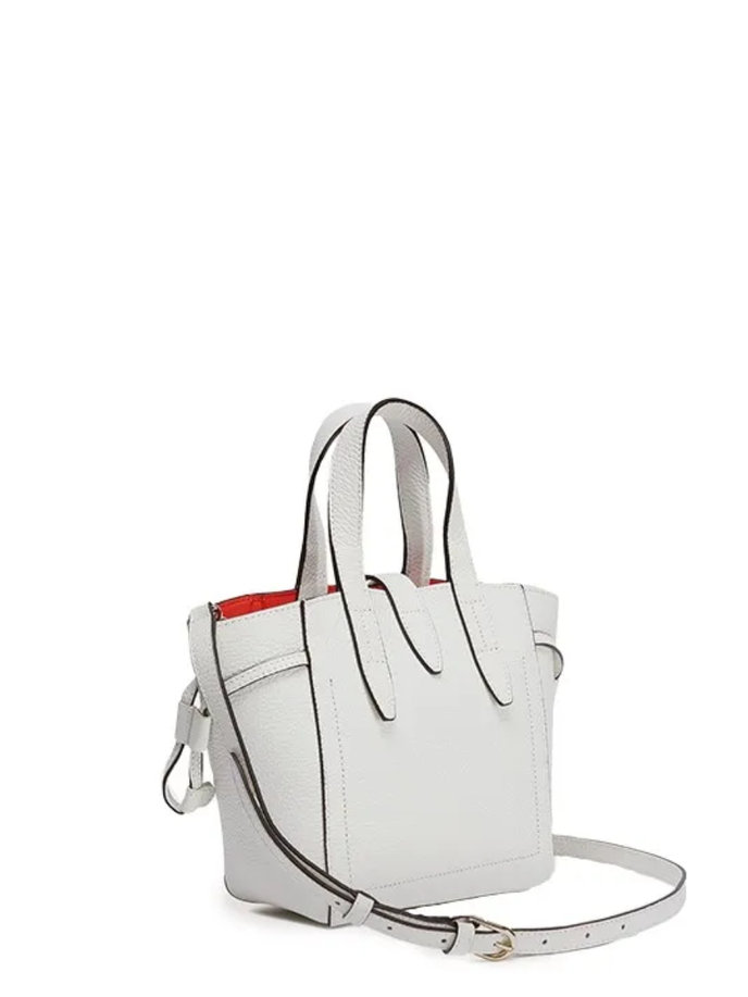 FURLA NET MINI TOTE biela