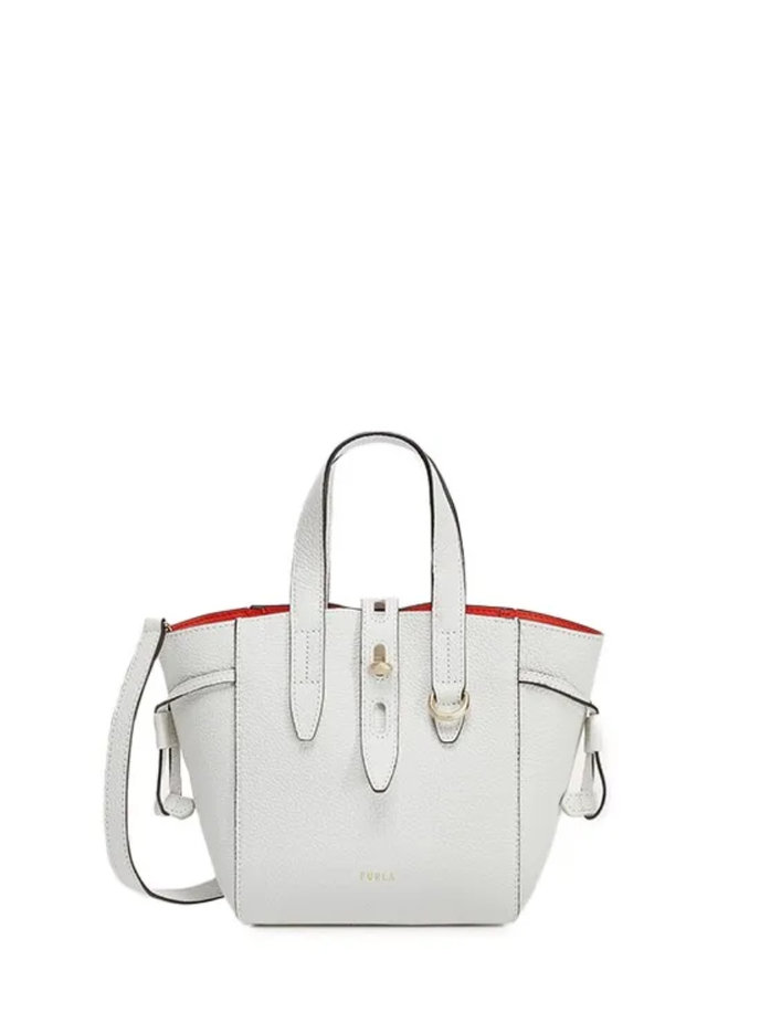 FURLA NET MINI TOTE biela