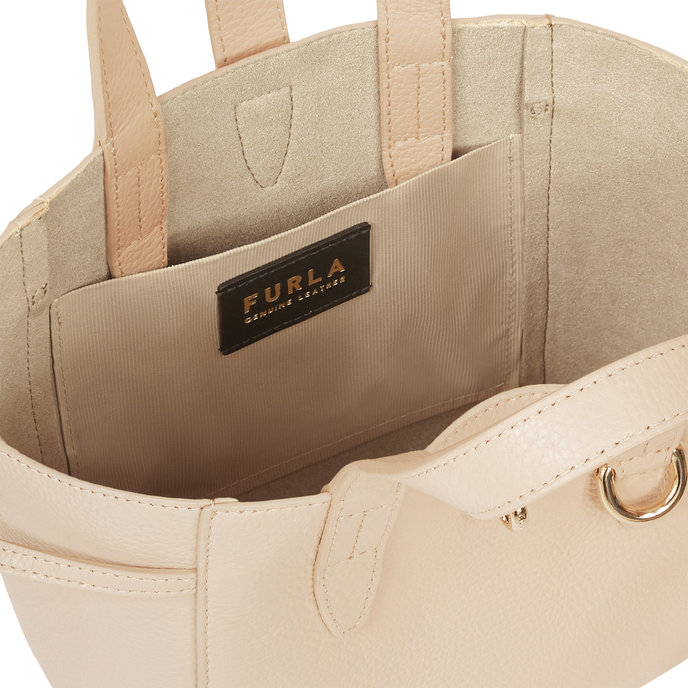 FURLA NET MINI TOTE béžová