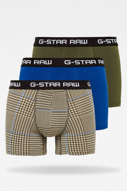 Boxerky - G-STAR Classic trunk 3 pack ao viacfarebné