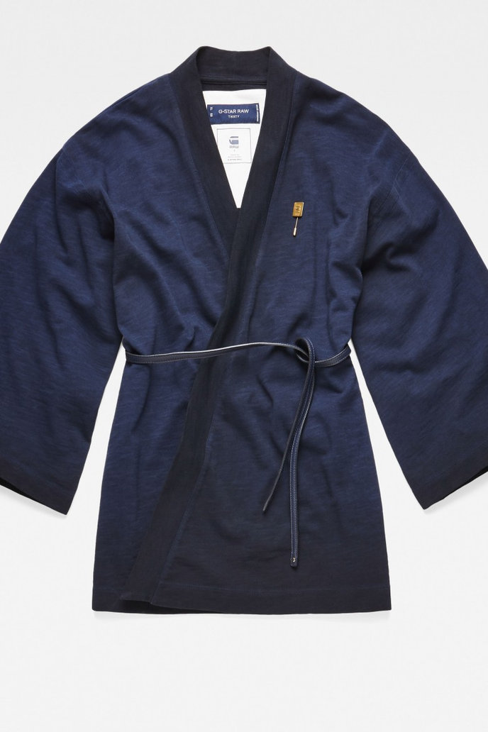 30yr kimono wmn 7\8 sl modrý