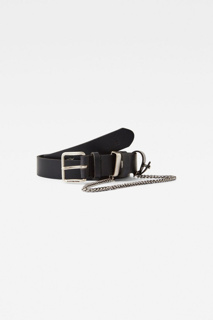 Sash chain belt wmn čierny