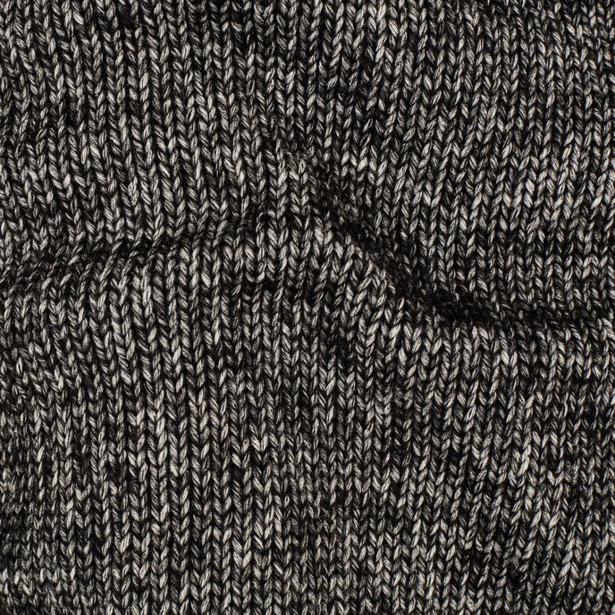 Mongram r knit l\s čierno-biely