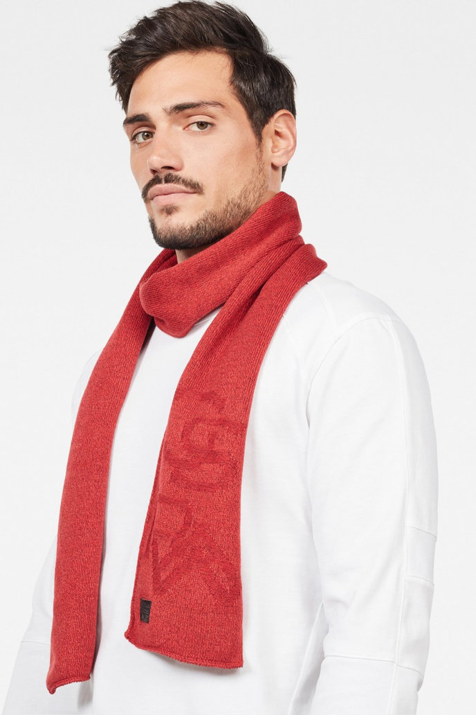 Effo scarf htr aw hrdzavo červený
