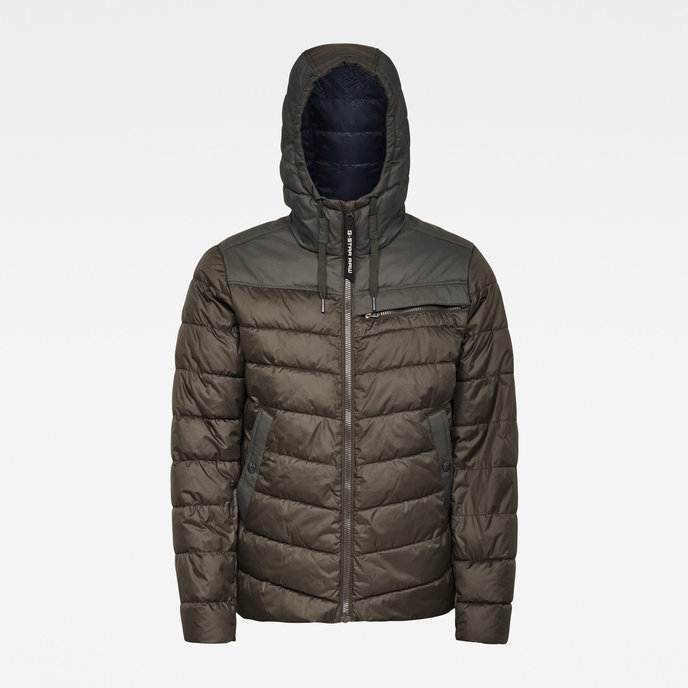 Attacc quilted hdd jacket sivá