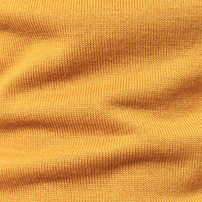 Premium core mock turtle knit  l\s žltý