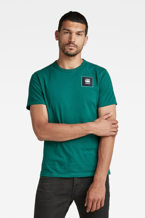 Tričko - G-star RAW Dry jersey o zelené