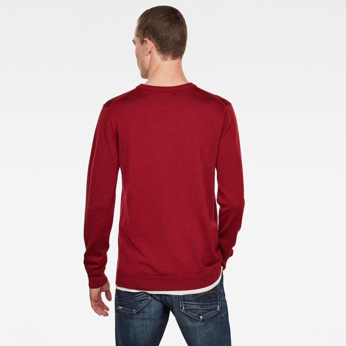 Premium Basic Knit r l\s červený