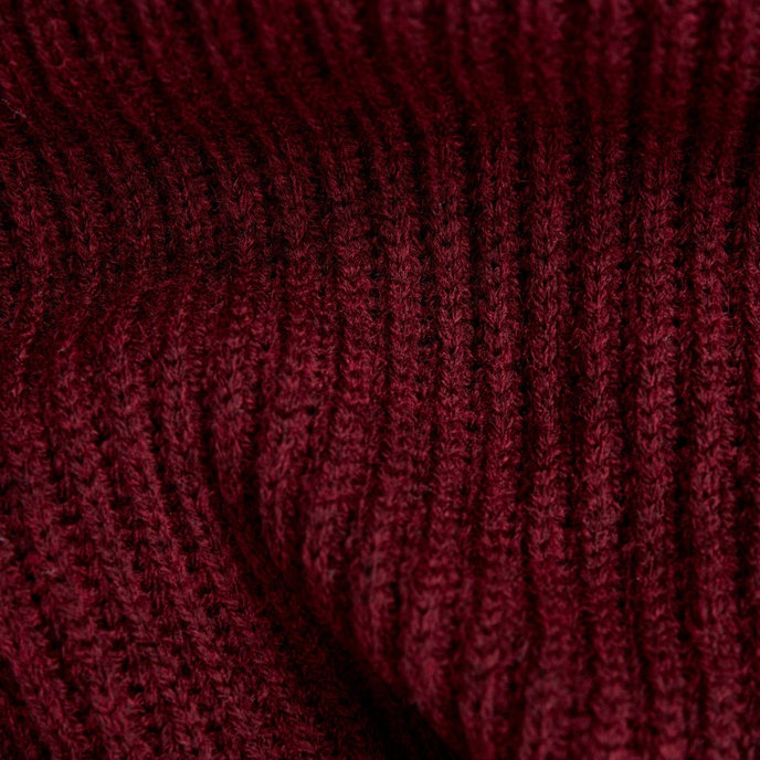 Noble knit bordový