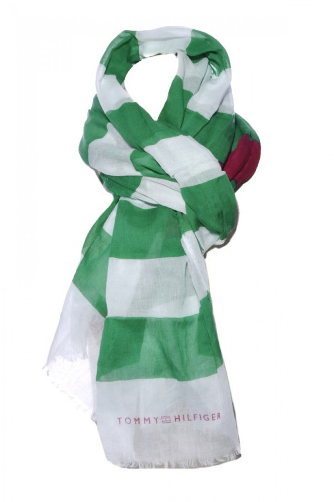 marine stp scarf zelená