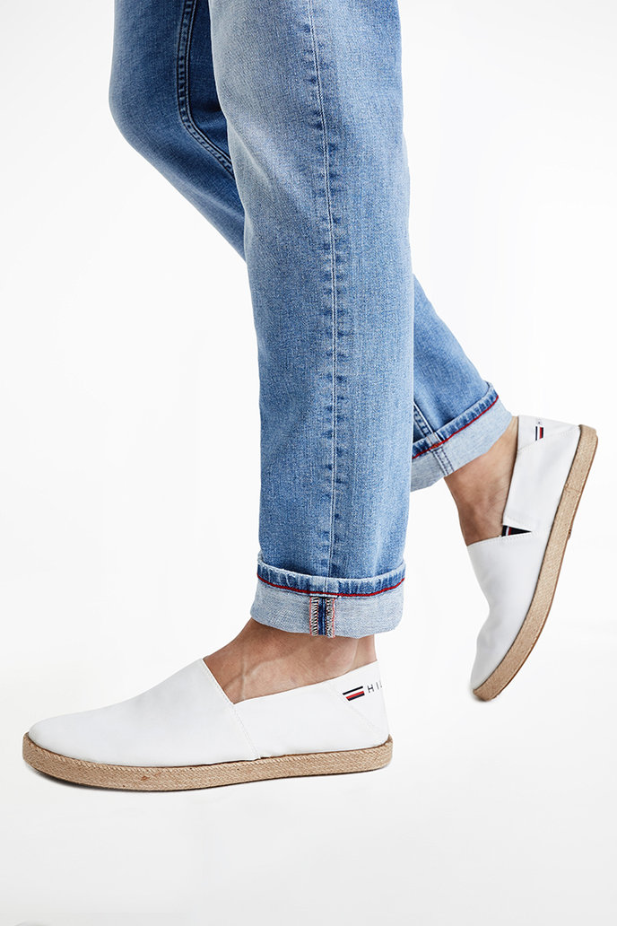 RECYCLED CHAMBRAY SLIP ON biele