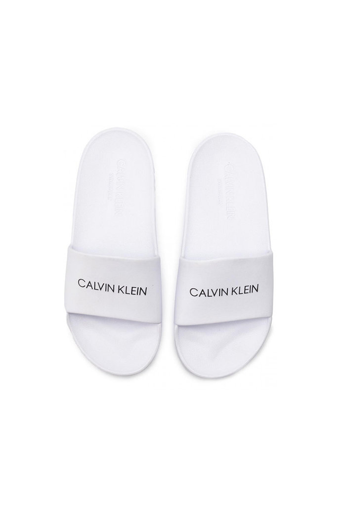 Calvin Klein SLIDE biele