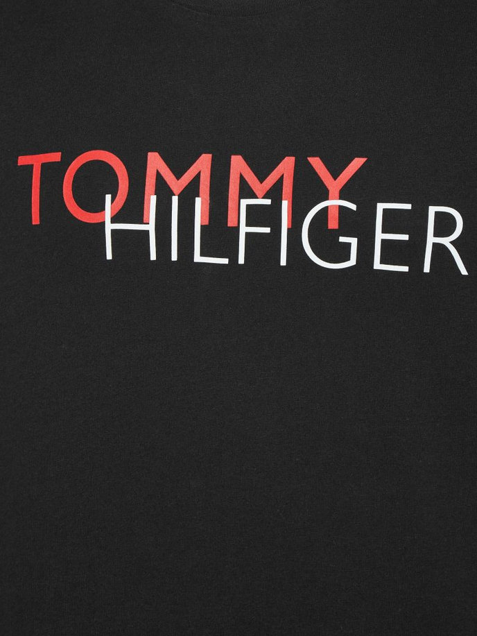 TOMMY HILFIGER RWB  GRAPHIC TEE čierne