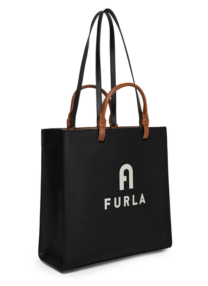 FURLA VARSITY STYLE L TOTE N/S 31.5 čierna