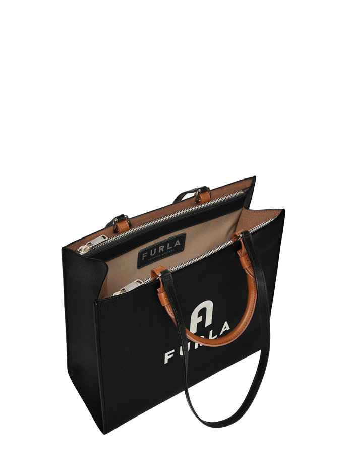 FURLA VARSITY STYLE L TOTE N/S 31.5 čierna