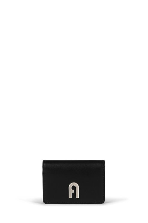 Peňaženka - FURLA MOON BUSINESS CARD CASE SLIM čierna