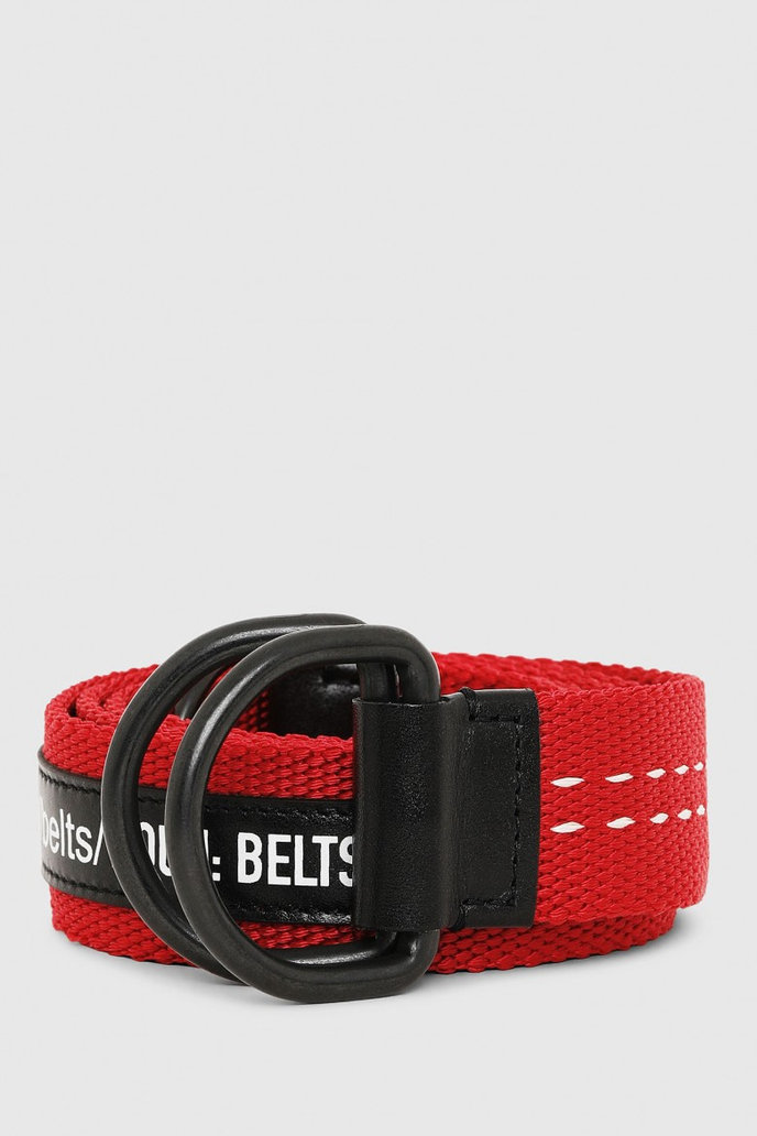 Diesel BFLAMB  belt červený